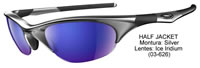 Oakley Half Jacket Silver_Ice Iridium (03-626)